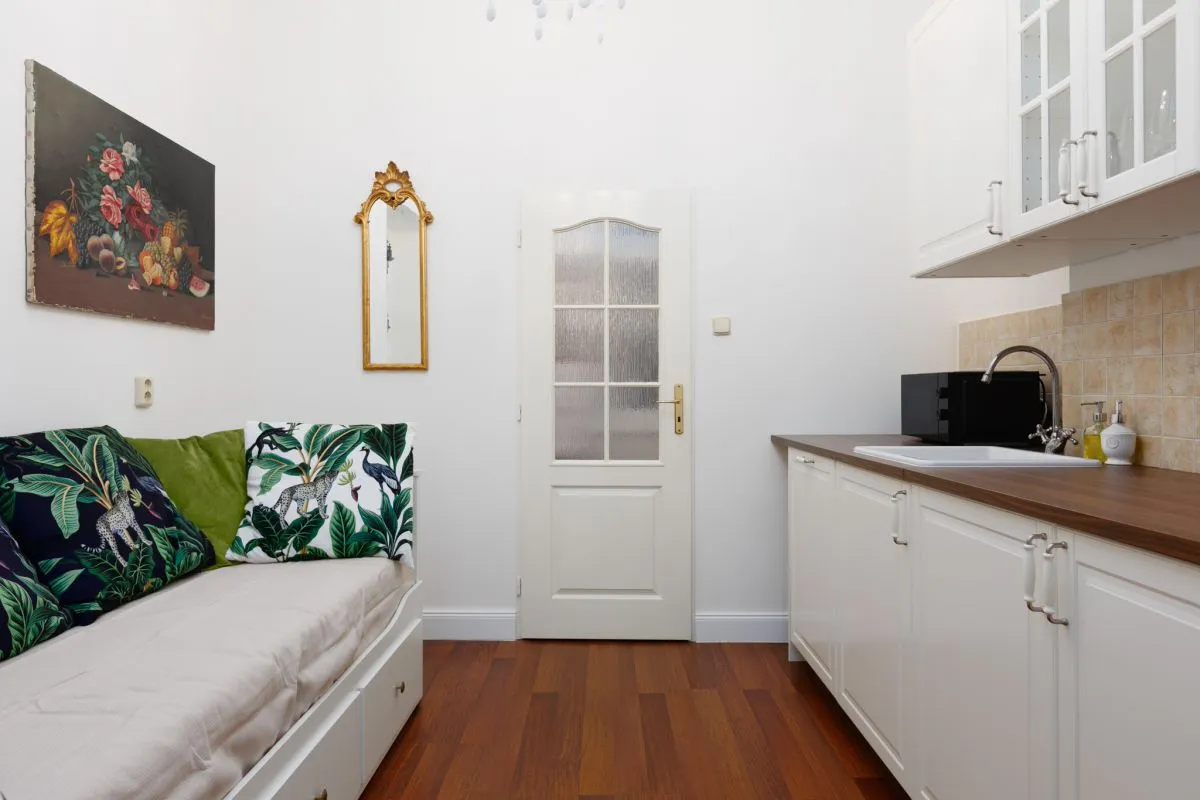Rezidence Makart – balcon de l’appartement à Karlovy Vary